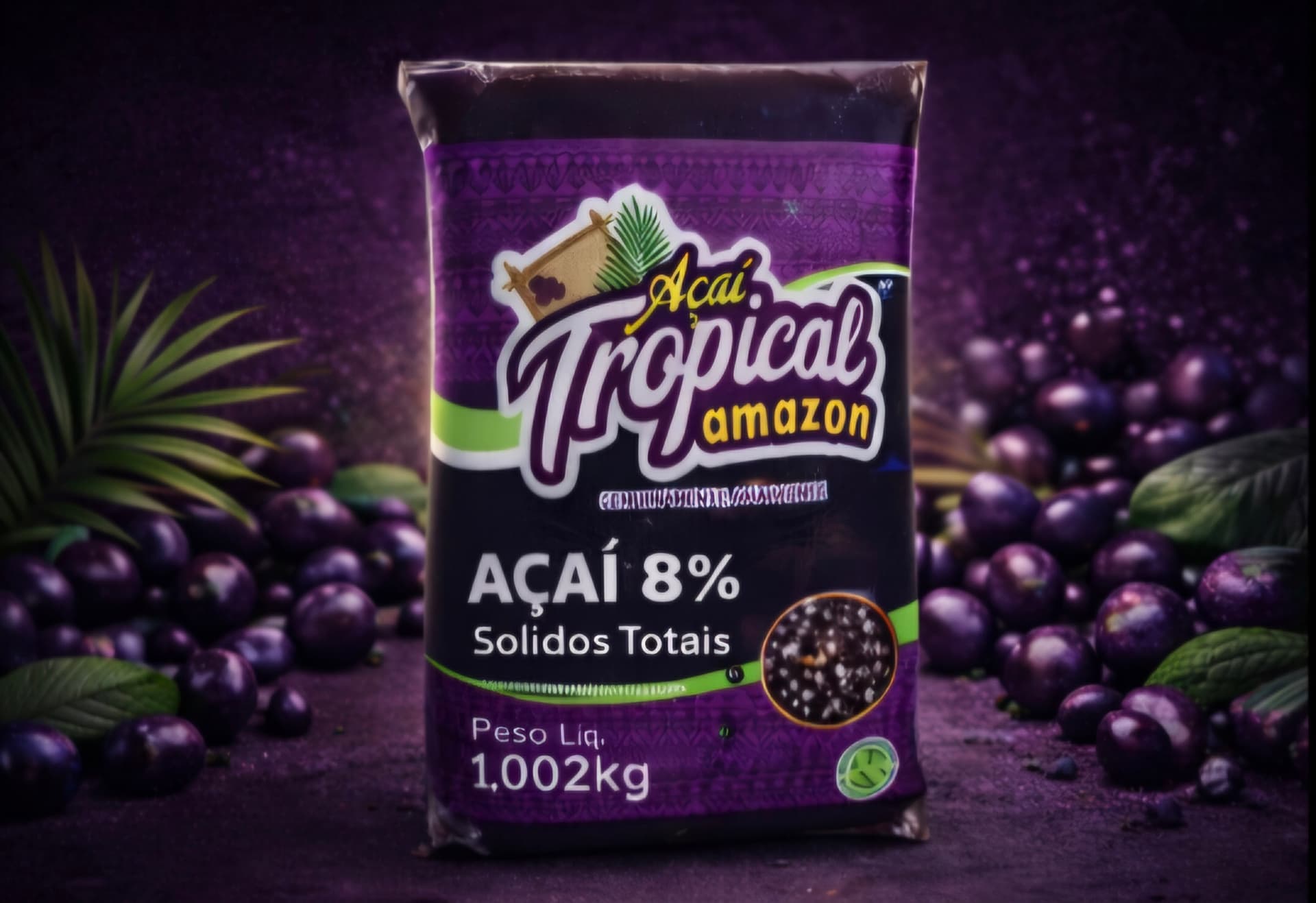 Açaí 8% Sólidos Totais